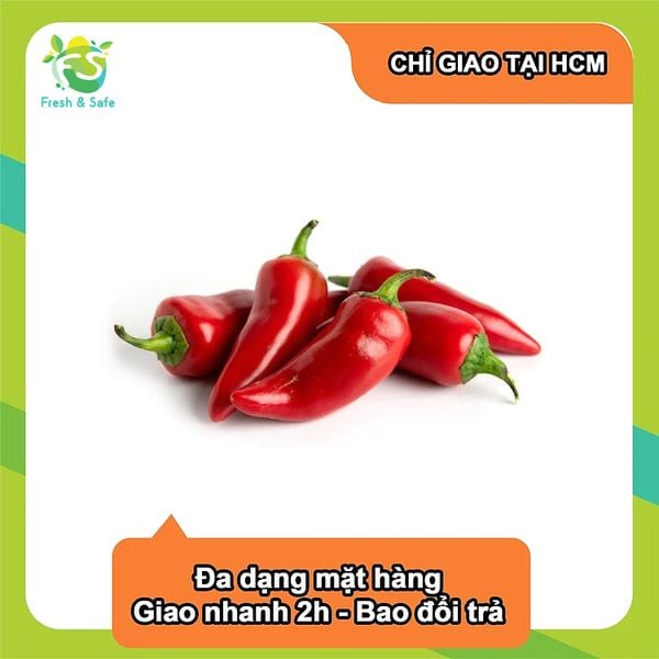  [Chỉ Giao HCM] Ớt Xiêm Đỏ 