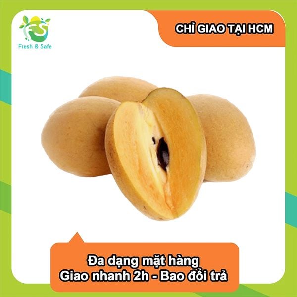  [Chỉ Giao HCM] Sapoche/ Hồng xiêm - 500g 