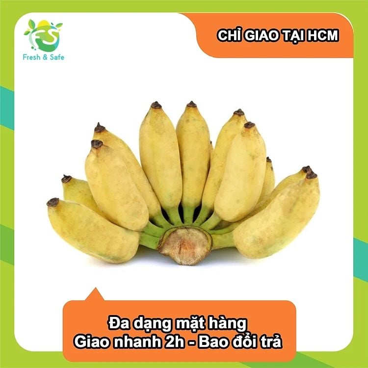  [Chỉ Giao HCM] Chuối Sứ - 1.2kg 