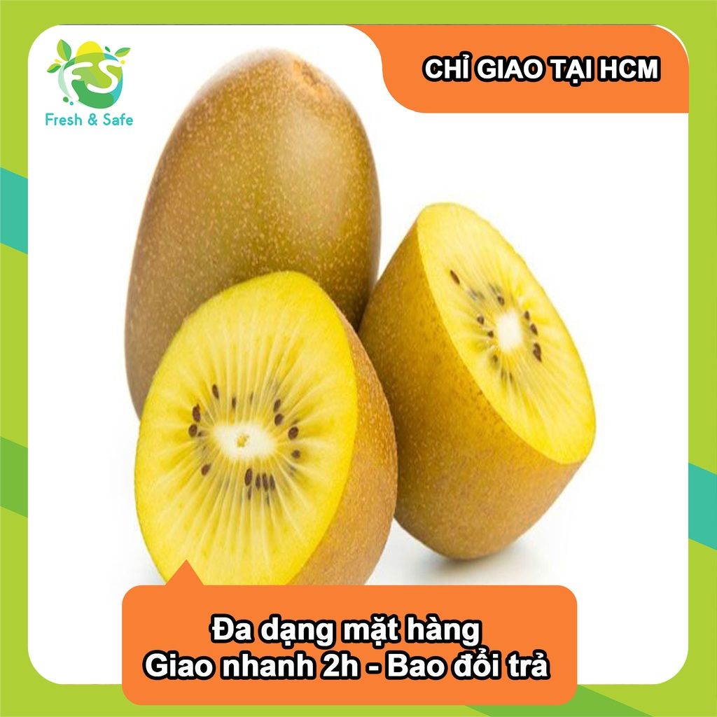  [Chỉ Giao HCM] Kiwi Vàng Newzealand - 4 trái 600g 