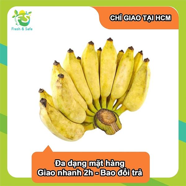  [Chỉ Giao HCM] Chuối sứ - nải 1.2kg 