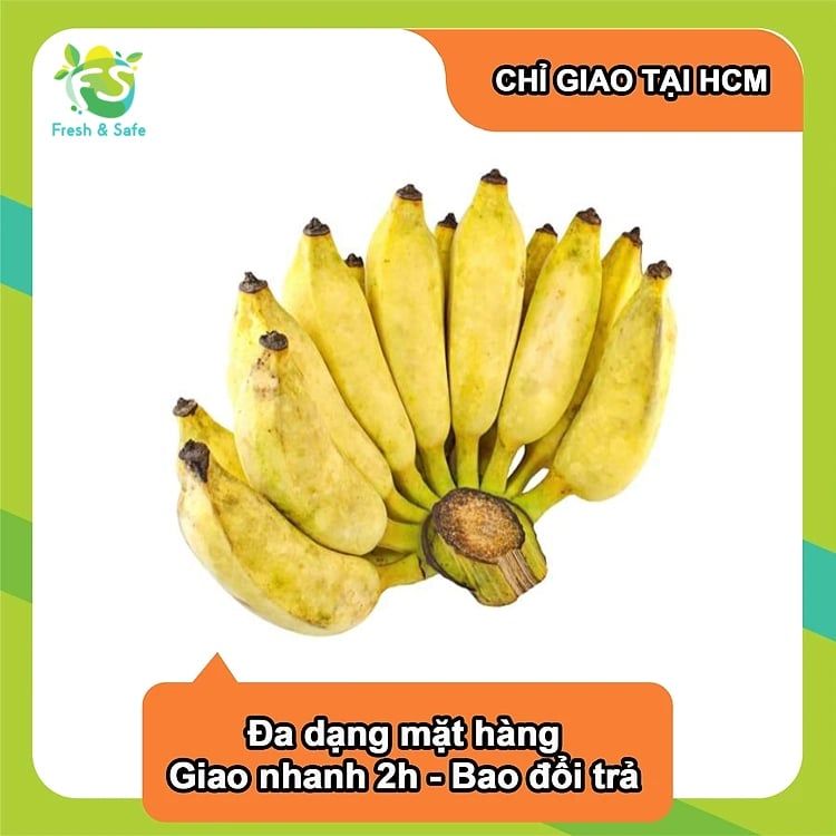  [Chỉ Giao HCM] Chuối Sứ - 1.2kg 
