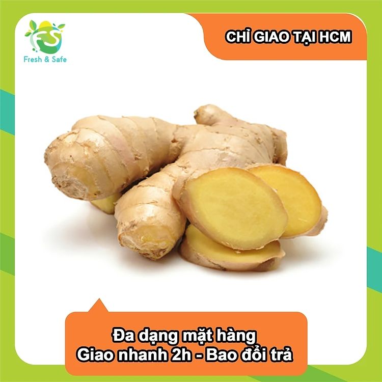  [Chỉ Giao HCM] Gừng - 100g 