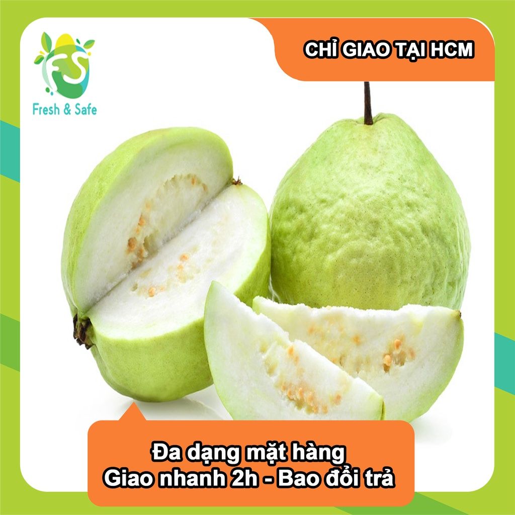  [Chỉ Giao HCM] Ổi Đài Loan Có Hạt - 1kg 