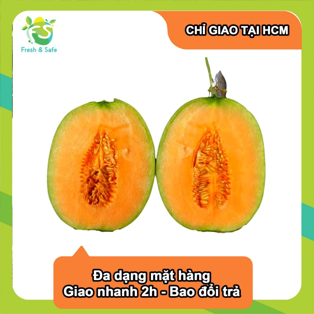  [Chỉ Giao HCM] Dưa Lưới Mật - trái 2kg 