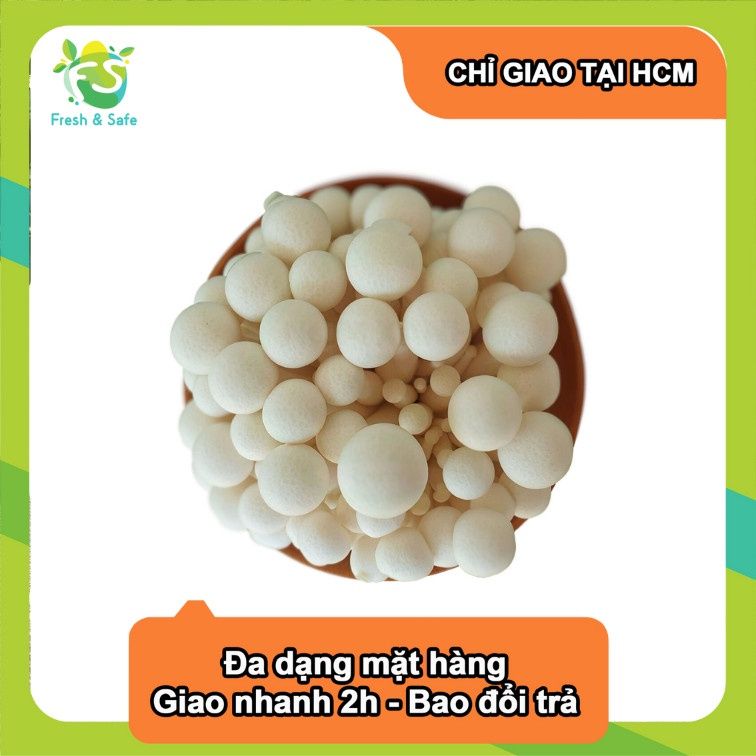  [Chỉ Giao HCM] Nấm Linh Chi Trắng - 125g 