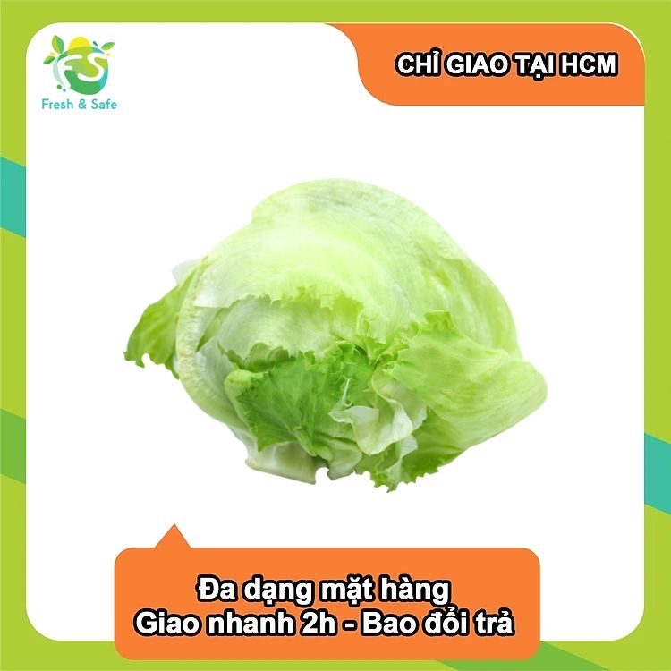  [Chỉ Giao HCM] Xà Lách Iceberg - 300g 