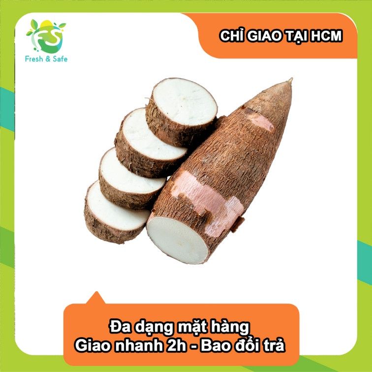  [Chỉ Giao HCM] Khoai Mì - 500g 