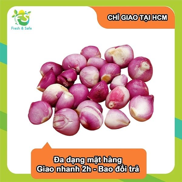  [Chỉ Giao HCM] Hành Tím Củ Ấn 
