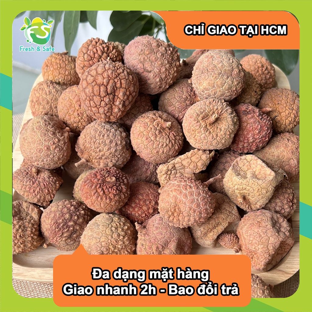  [Chỉ Giao HCM] Vải Thiều Sấy Khô - 500g 