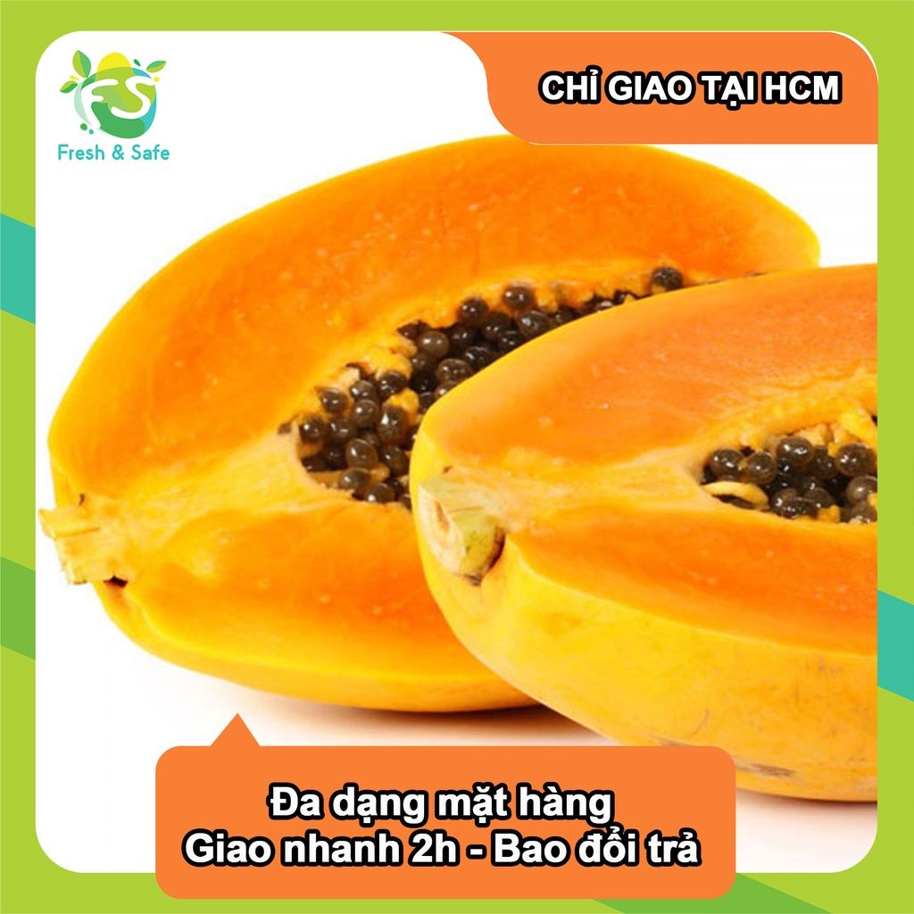 [Chỉ Giao HCM] Đu Đủ Vàng - trái 1.5kg 