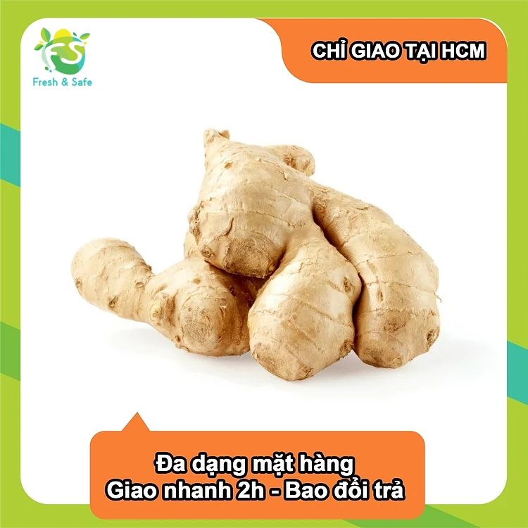  [Chỉ Giao HCM] Gừng - 100g 