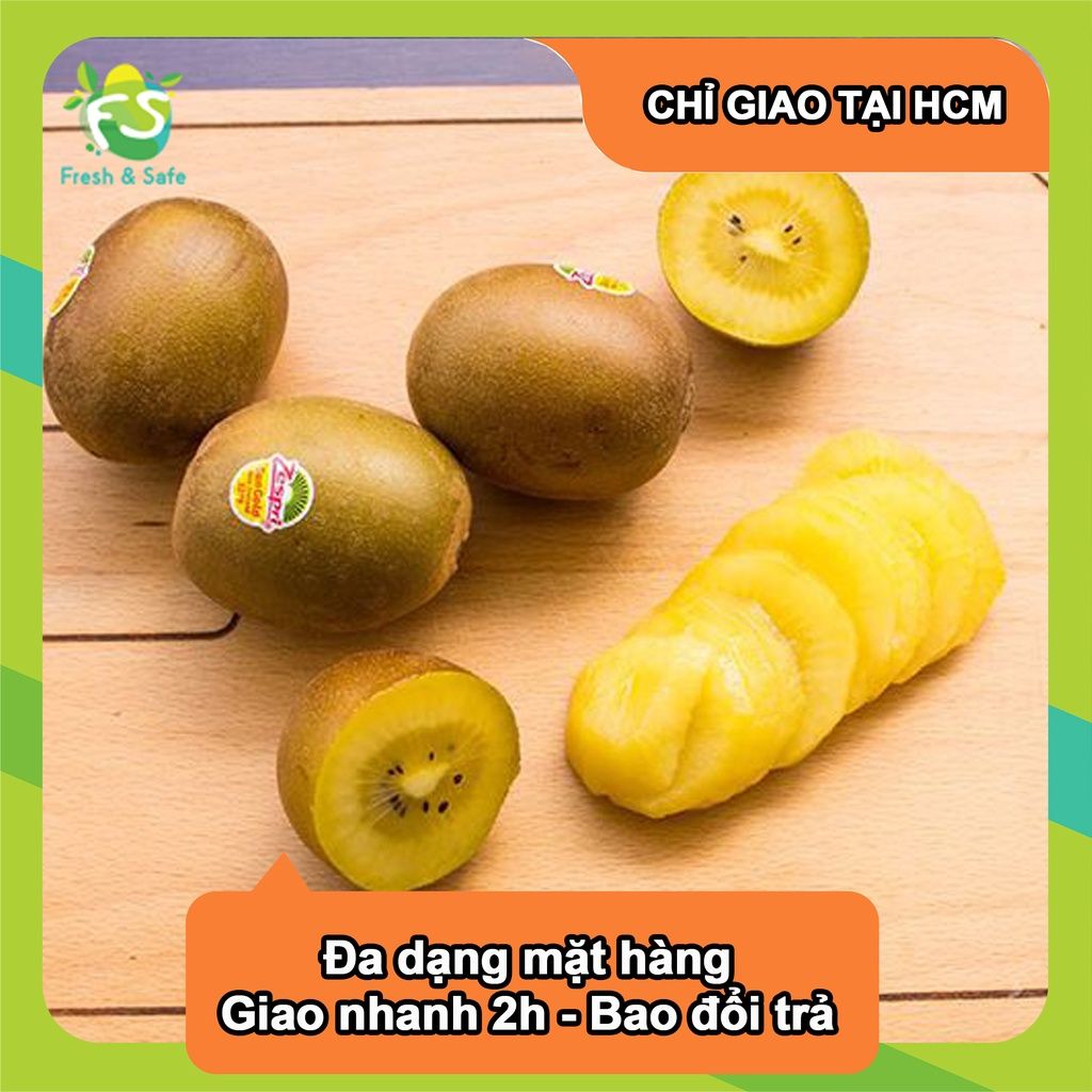  [Chỉ Giao HCM] Kiwi Vàng Newzealand - 4 trái 600g 