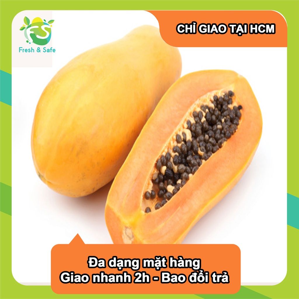  [Chỉ Giao HCM] Đu Đủ Vàng - trái 1.5kg 