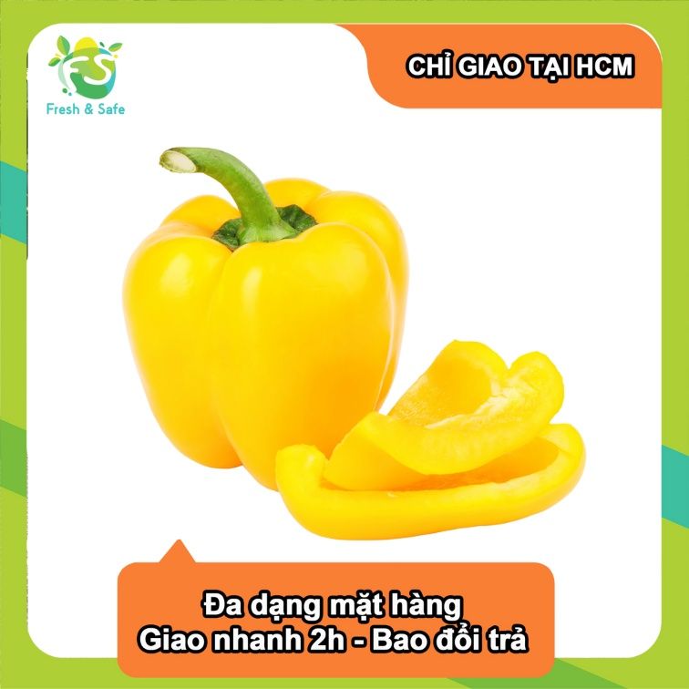  [Chỉ Giao HCM] Ớt Chuông Vàng - trái 150-200g 