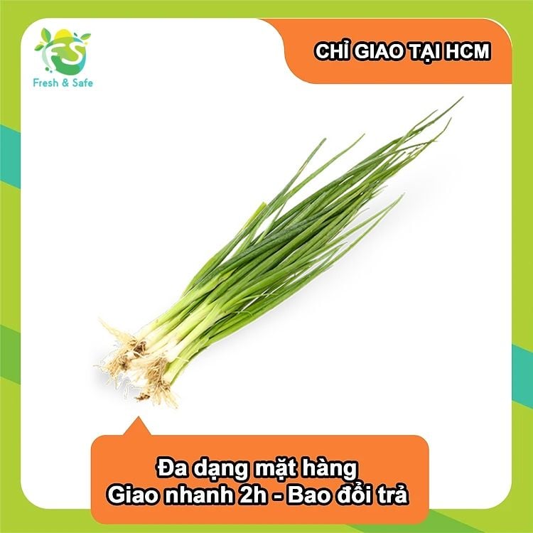  [Chỉ Giao HCM] Hành Lá - 100g 