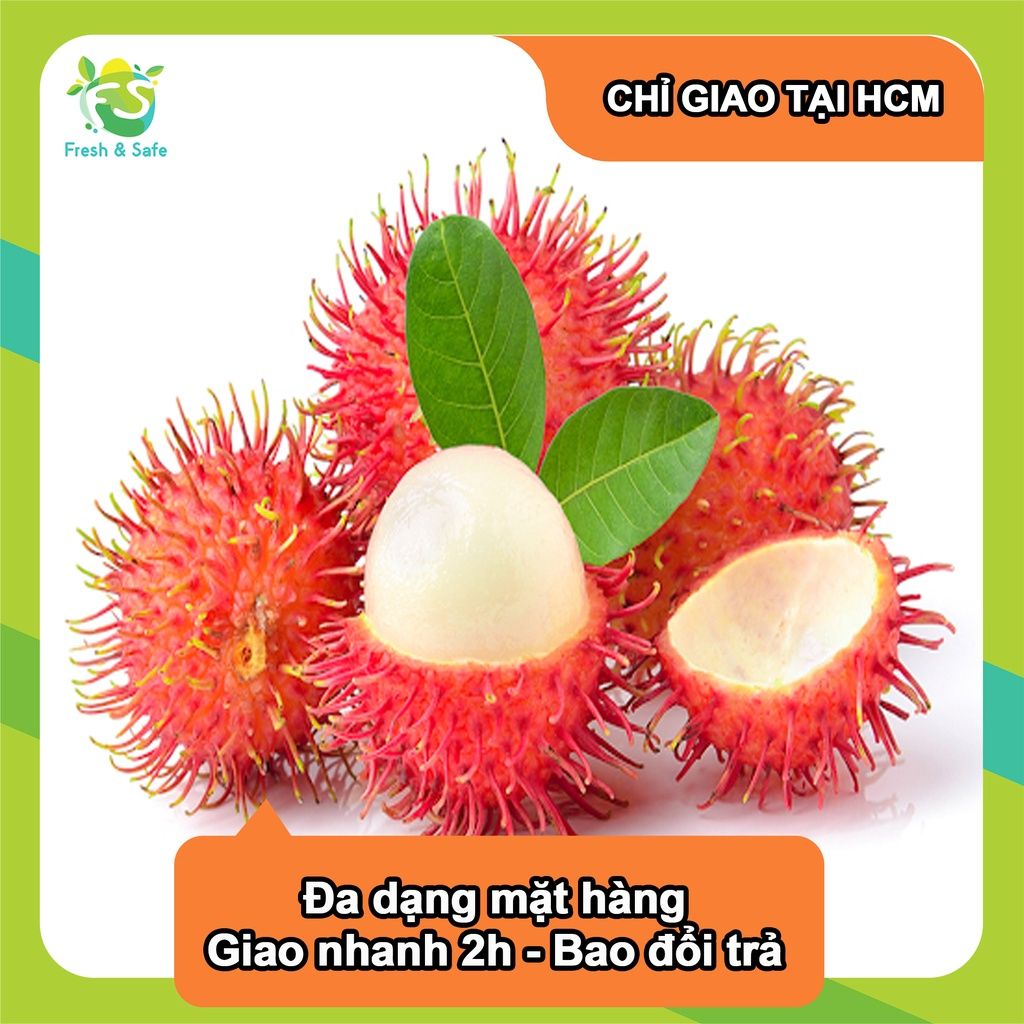  [Chỉ Giao HCM] Chôm Chôm Thường - 500g 