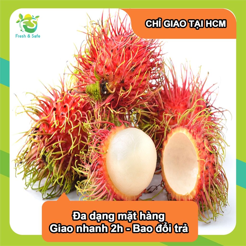  [Chỉ Giao HCM] Chôm Chôm Thường - 500g 