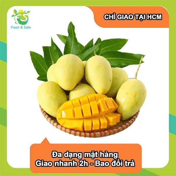  [Chỉ Giao HCM] Xoài cát Hòa Lộc - 1kg 