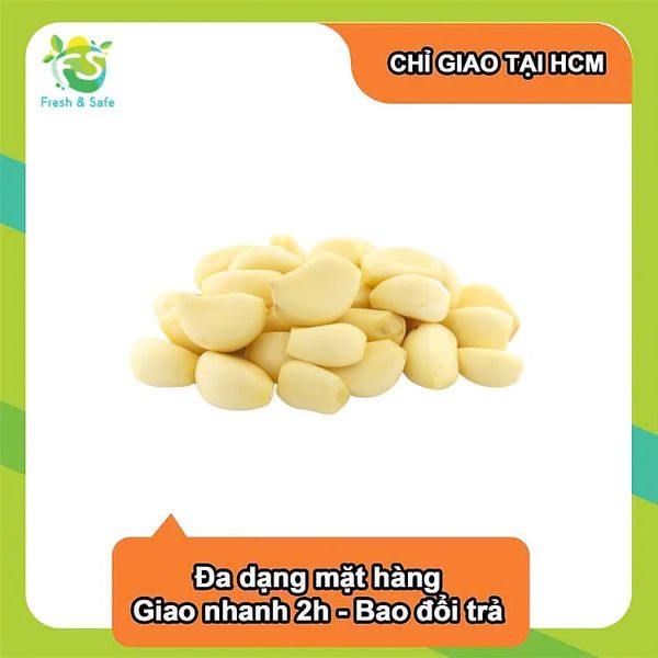  [Chỉ Giao HCM] Tỏi lột vỏ - 200g 