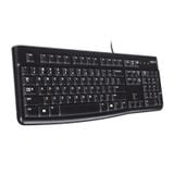  Bàn phím có dây Logitech K120 - Bền bỉ, chống tràn, kích thước đầy đủ có phím số - Bảo hành chính hãng 