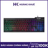  Bàn phím giả cơ Gaming có dây Rapoo V50S LED - Hàng chính hãng 