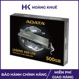 SSD NVME 500Gb GEN 4 x 4 Đọc 5000Mb Ghi 4200Mb/s ADATA ALEG-850 LITE-500G M2 2280 