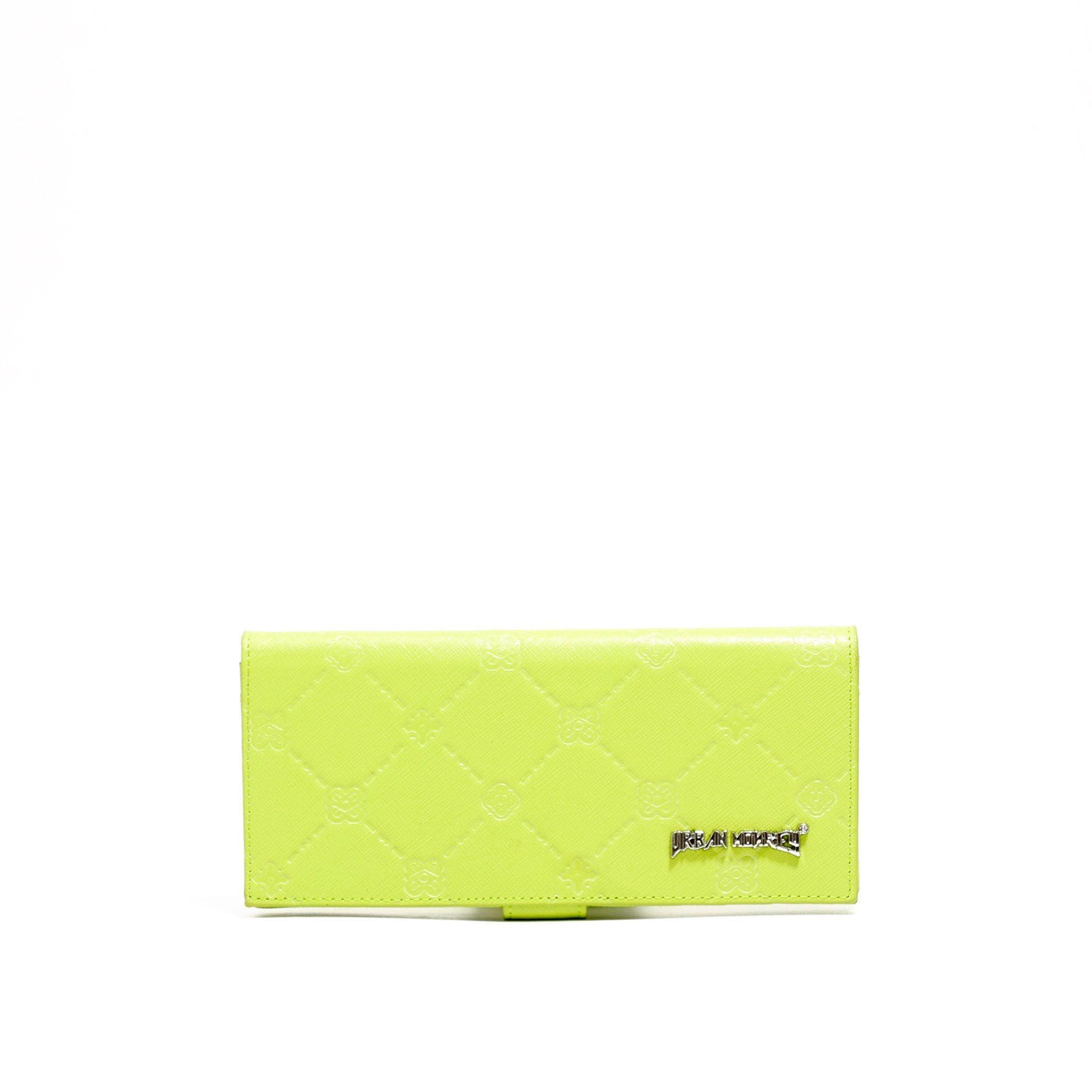 Ví Ngắn Urban Monkey Da Nhân Tạo Cao Cấp Họa Tiết Lolipop In Dập Xanh  Matcha - Short Wallet Lolipop Matcha