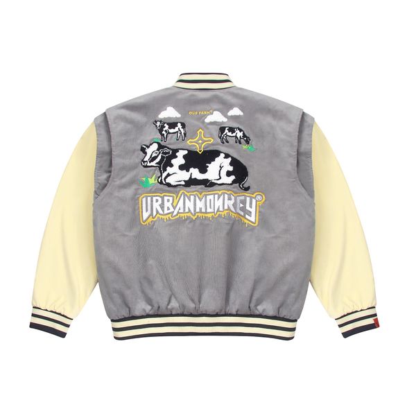 Buy Game Day Yellow Black Varsity Jacket Online – Urban Monkey®