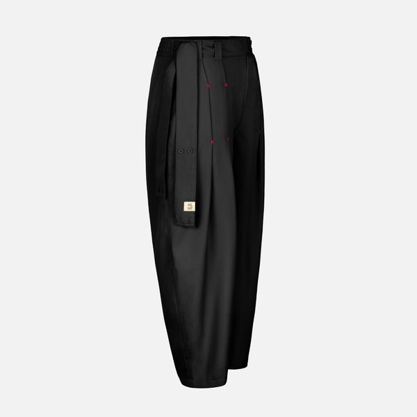  PLEATED WIDELEGS PANTS BLACK 