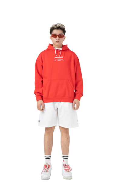  HOODIE ESSENTIAL V.2 RED 