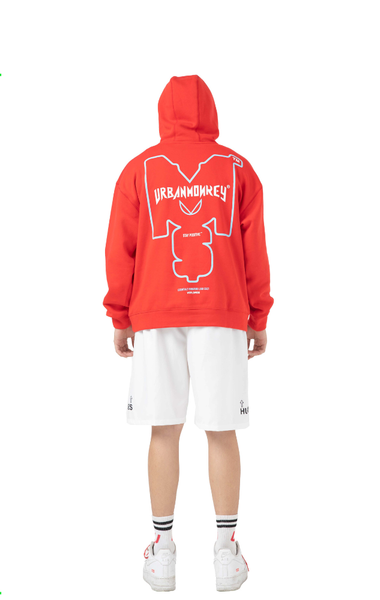  HOODIE ESSENTIAL V.2 RED 