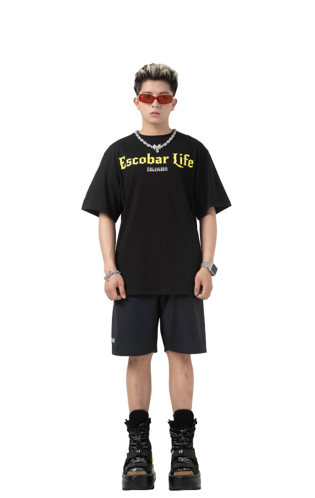  ESCOBAR TEE BLACK 