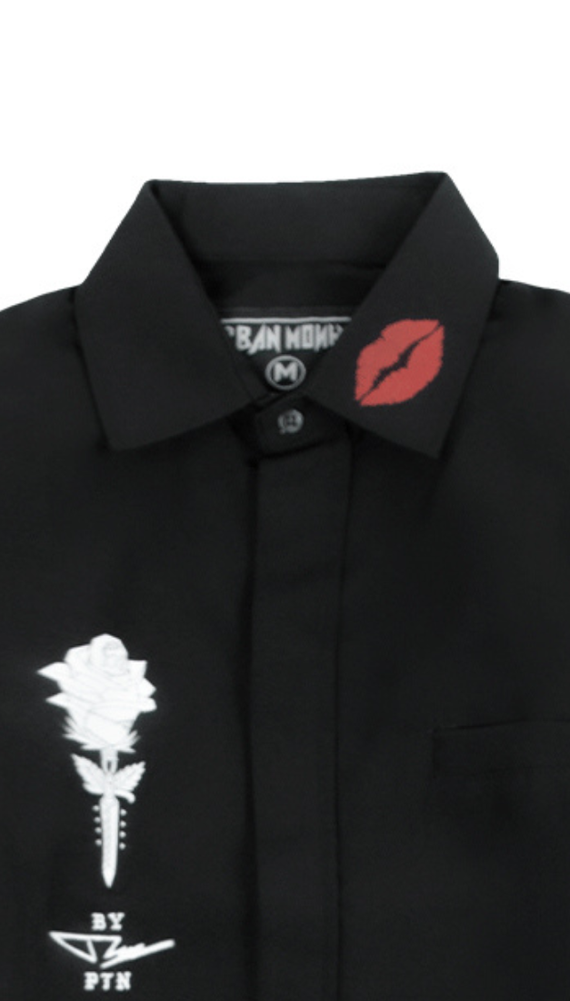  VALENTINE SHIRT BLACK 