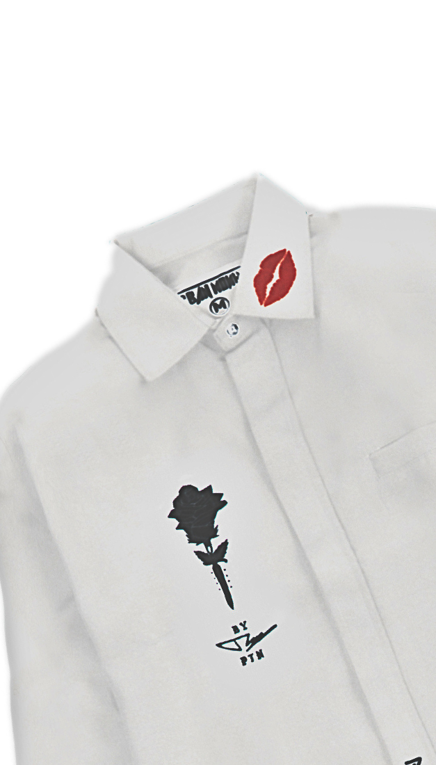  VALENTINE SHIRT WHITE 