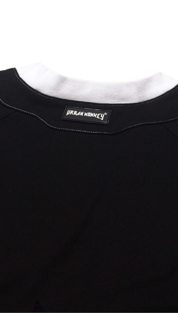  SPORTY BABY TEE BLACK 