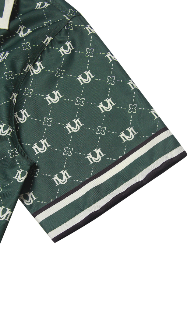  UM MONOGRAM GREEN SHIRT 