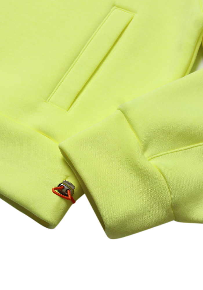  GOBLIN SIGNATURE BOXY HOODIE ZIP NEON 