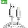 Ugreen 40693 Cáp sạc iPhone Chuẩn MFi Hỗ trợ sạc nhanh Cao Cấp Dài 0.5M (Màu Trắng)