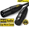 Dây Canon Đực Cái Cắm Micro, Soundcard , Amply ... Cao Cấp NYT ATN101 - BH 12T Đổi Mới