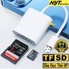 Đầu Đọc Thẻ Nhớ SD TF Cho Điện Thoại Loại Xịn NYT CDN101 BH 6T Chính Hãng