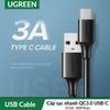 UGREEN 60115 - Cáp sạc nhanh QC 3.0 USB-C dài 0.5m cao cấp ugreen US287