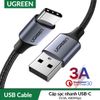 UGREEN 60125 - Cáp sạc nhanh USB-C 5V3A dài 0.5m cao cấp ugreen US288