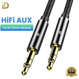  Dây 3.5mm Audio Hifi Bện Dù Cao Cấp ID Tech IDAT101 - BH 24T Đổi Mới 