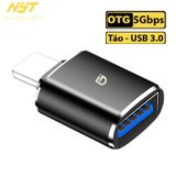  Đầu Chuyển Đổi Điện Thoại Android /Táo Sang USB 3.0 OTG 5Gbps, Kết Nối Phím, Chuột, Đọc Dữ Liệu vv - ID CD110 