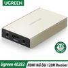 UGreen 40283 - Hộp Nối Dài HDMI 120M Bằng Cáp Mạng Lan (Receiver)