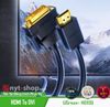 UGreen 10136 - Dây Chuyển HDMI ra DVI Tròn Dài 3M Chính Hãng Support 4K