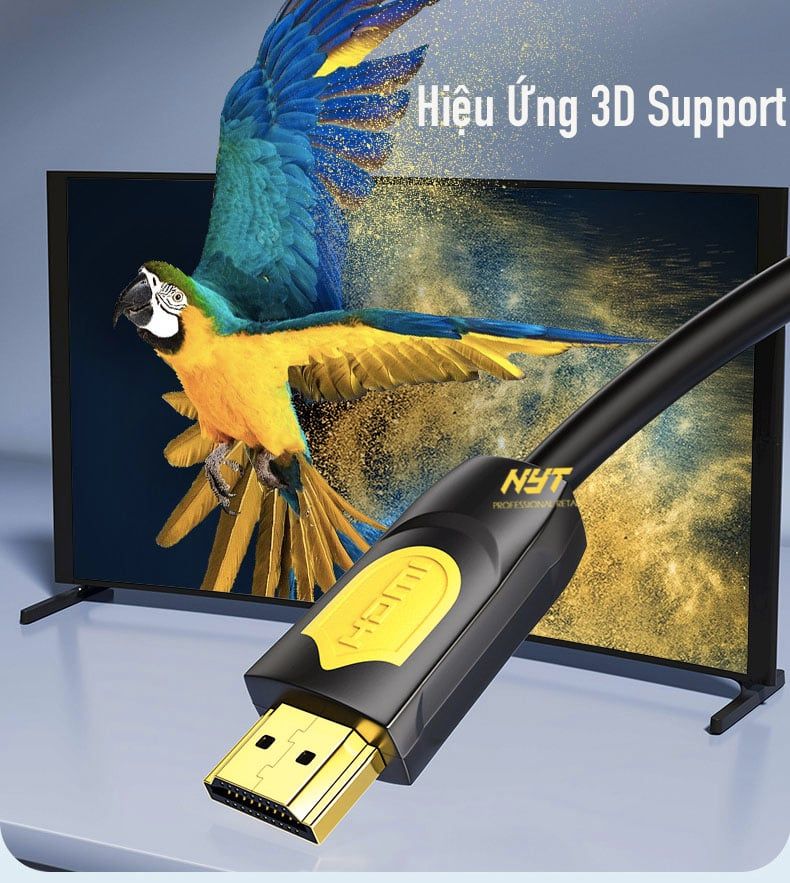  Cáp HDMI 2.0 4K 60HZ ID Tech HAN101 Bảo Hành 12T Đổi Mới 