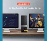  Dây HDMI 2.1 8K UHD 48Gbps NYT H2H211 Bện Lưới, Đầu Metal Mạ Vàng Cao Cấp - BH 24T Chính Hãng 