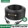 Cáp HDMI UGreen HD104 Chính Hãng - Dài 15M, 20M, 25M, 30M ... 100M